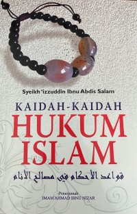 Image of Kaidah-Kaidah Hukum Islam