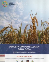 Image of percepatan penyaluran dana desa: pertanyaan dan tanya jawab