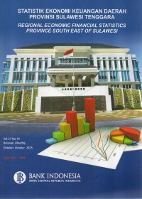 Image of statistik ekonomi keuangan daerah provinsi sulawesi tenggara